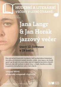 Ilustrační foto Jazzový večer s Janou Langr a Janem Horákem